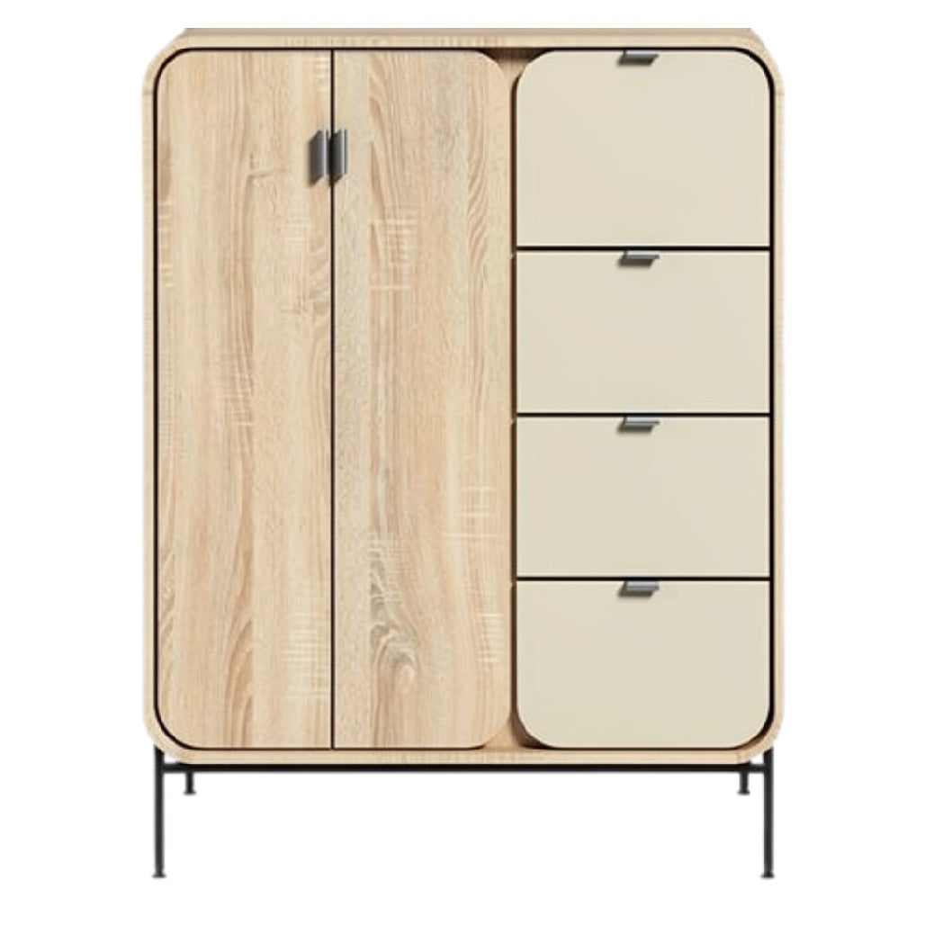 Modern Houten Kast met Lades en Deuren